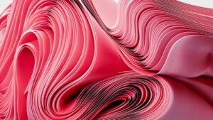 A close up of a pink abstract background